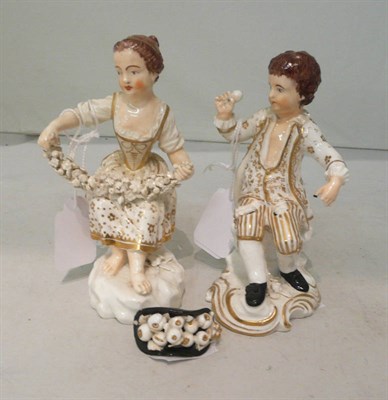 Lot 158 - Two Bloor Derby figures (a.f.)