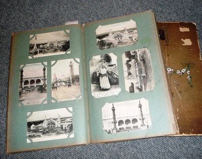 Lot 170 - Two albums of mixed postcards