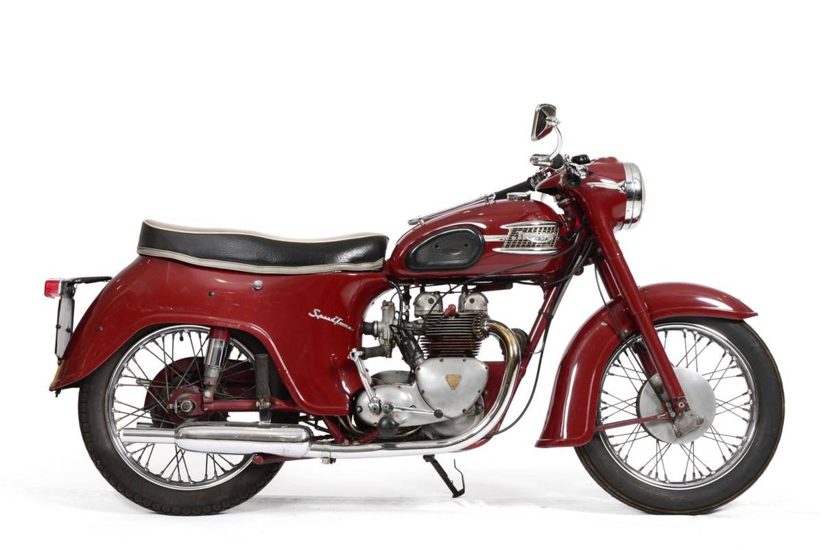 Lot 882 - A 1959 Triumph 500cc 5TA Speed Twin Motorcycle, with V5, registered 18/02/1959  registration number