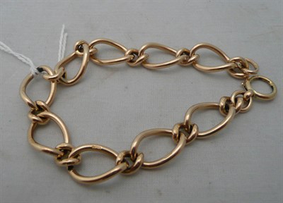 Lot 90 - A fancy link bracelet