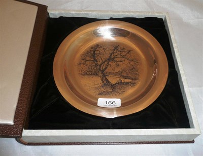 Lot 166 - A James Wyeth sterling silver dish