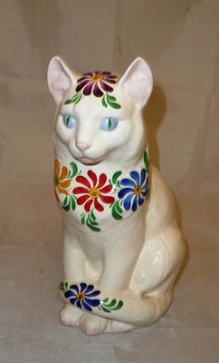 Lot 181 - A 'Plichta', London pottery cat