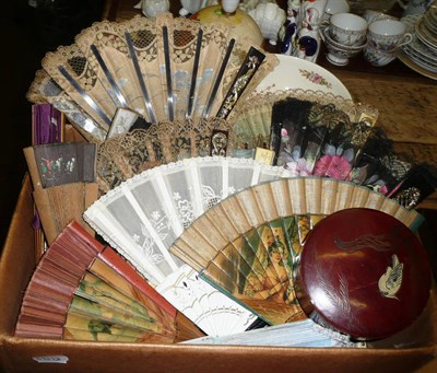 Lot 350 - Box of assorted fans