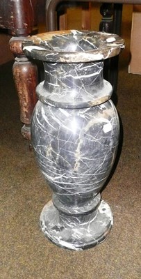 Lot 363 - Marble vase