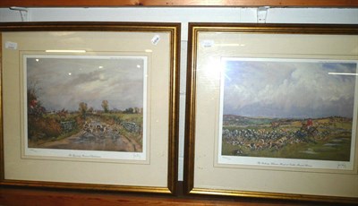 Lot 370 - Lionel Edwards signed print and four others