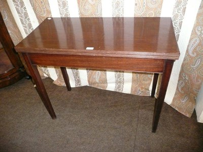 Lot 392 - Fold over tea table