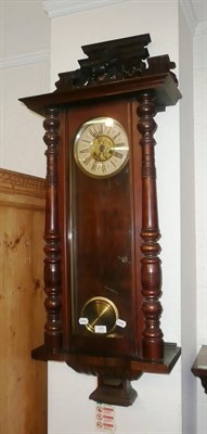 Lot 399 - Vienna style wall clock