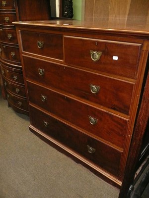 Lot 420 - Victorian mahogany four height chest of drawers