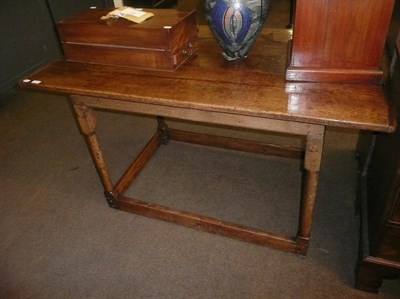 Lot 443 - Oak side table