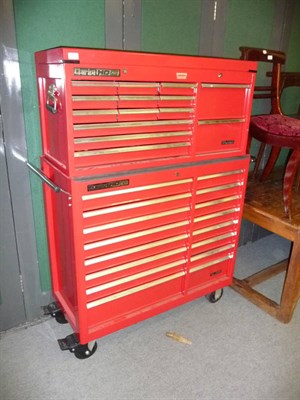 Lot 520 - A Clarke HD plus tool cabinet