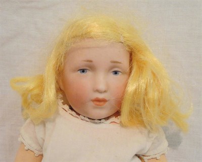 Lot 1006 - Kammer and Reinhardt Bisque Socket Head 'Elise' Doll impressed 109 (hair line crack to the back...