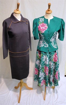 Lot 1084 - Assorted 20th Century Costume including, modern strapless cocktail dress labelled 'Scasi' with pink