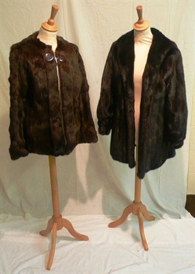 Lot 1161 - Mink Fur Jacket And Another (2)