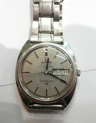 Lot 67 - A stainless steel Omega Constellation watch