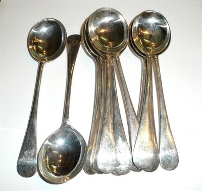 Lot 106 - Quantity of silver spoons, 29ozt approximately