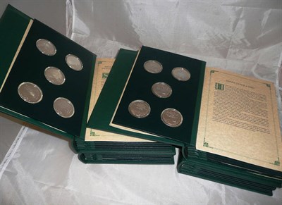Lot 3 - The Mountbatten Medallic History of Great Britain & The Sea - four albums each containing...
