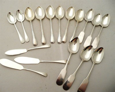 Lot 164 - Quantity of silver flatware, approximately 9oz