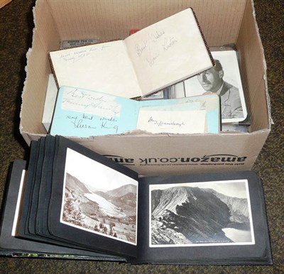 Lot 229 - A collection of emphera including postcards, cigarette cards etc