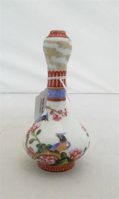 Lot 232 - A Chinese famille rose bottle vase
