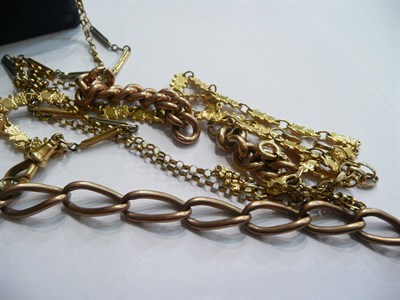 Lot 99 - Assorted scrap gold, links, jewellery etc