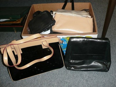 Lot 188 - Box of handbags