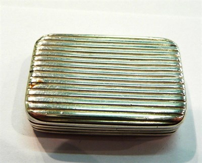 Lot 247 - A silver vinaigrette