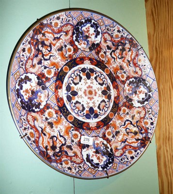 Lot 276 - An Imari charger