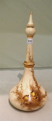 Lot 300 - Grainger Worcester vase and cover