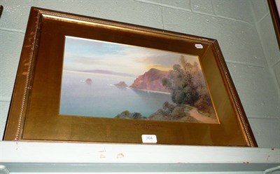 Lot 364 - John Shapland watercolour near the Bishops walk, Torquay