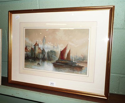 Lot 372 - Framed watercolour by T Mortimer