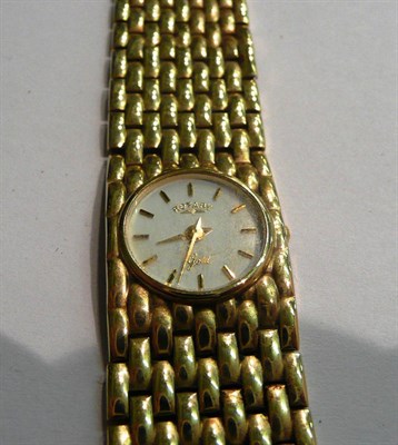Lot 49 - A 9ct gold lady's Rotary wristwatch