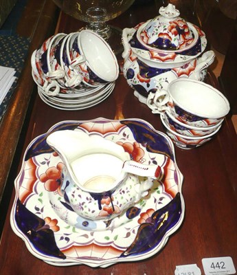 Lot 442 - Gaudy Welsh tea set
