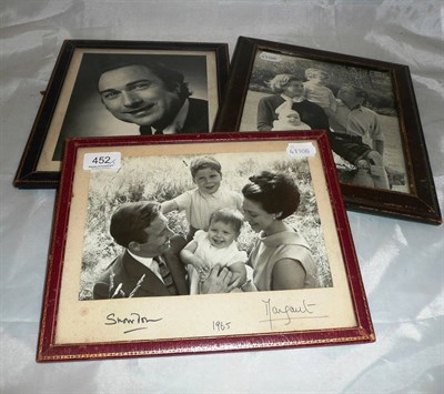 Lot 452 - Three signed royal portrait photographs - Prince William of Gloucester 1971, Princess Margaret...