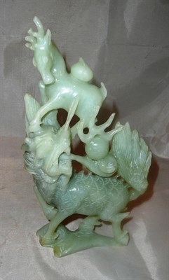 Lot 482 - Jade sculpture