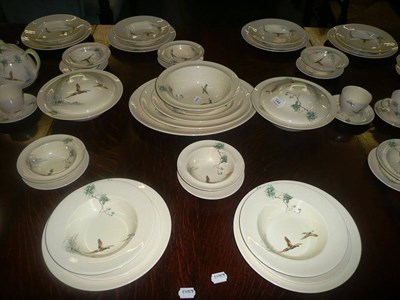 Lot 544 - A Royal Doulton 'The Coppice' dinner service, pattern D5803