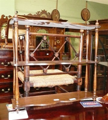 Lot 679 - Hanging shelves