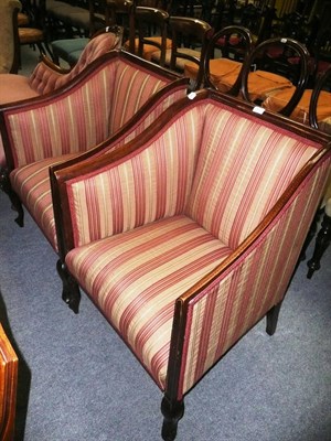 Lot 715 - Two Edwardian chairs