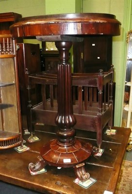 Lot 769 - William IV rosewood washstand