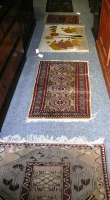 Lot 776 - Eight various small rugs
