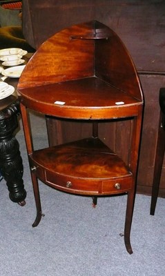 Lot 802 - Corner washstand