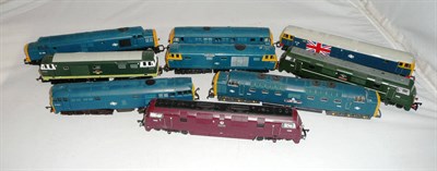 Lot 85 - Nine '00' gauge locomotives, Lima, Mainline etc