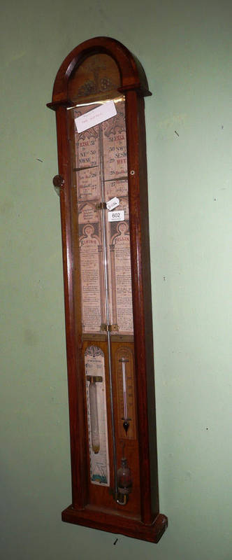 Lot 602 - An Admiral Fitzroy barometer