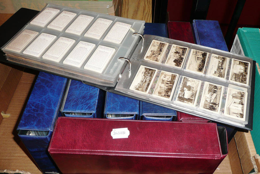 Lot 1300 - A Collection of Cigarette Card Part Sets and Odds, makers include Churchmans, Ogdens,...