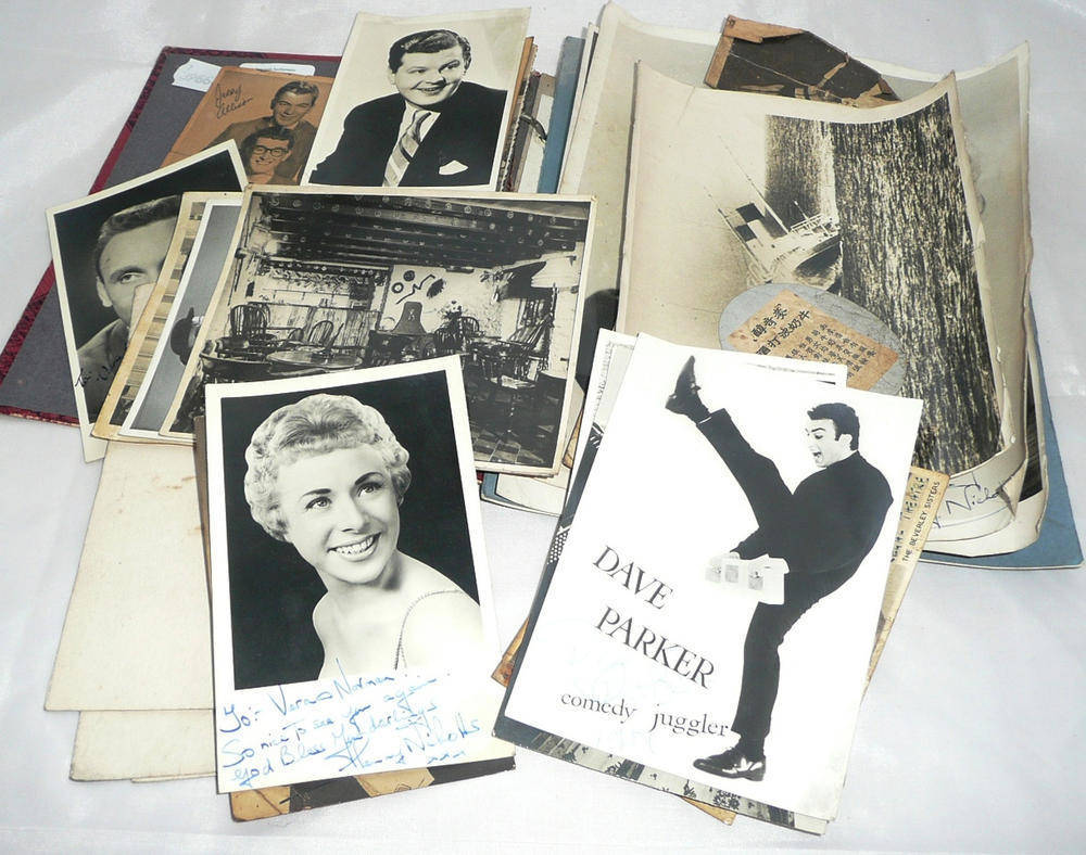 Lot 1321 - A Collection of Autographed Photographs, including Buddy Holly and the Crickets signed on a...