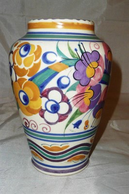 Lot 13 - A Poole pottery vase