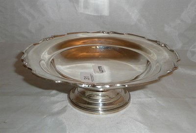 Lot 31 - Silver footed dish, 11.6oz