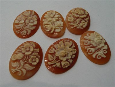 Lot 100 - Assorted cameo engravings (6)