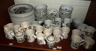 Lot 244 - Portmerion 'The botanic garden' tea/dinner/breakfast service