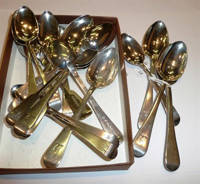 Lot 268 - A quantity of assorted silver flat ware