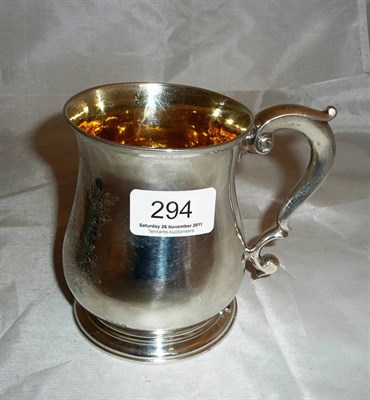 Lot 294 - A George II silver tankard